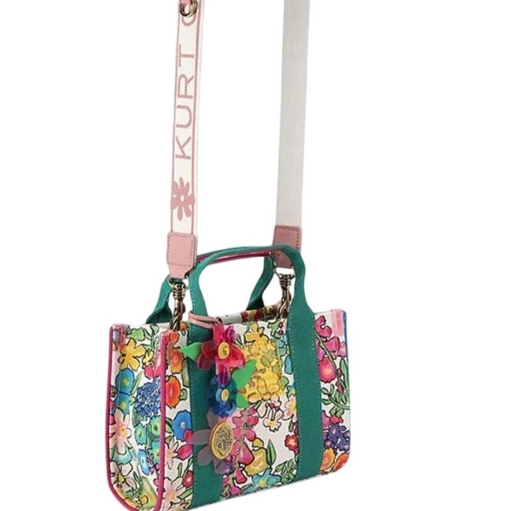Kurt Geiger XS Southbank Floral Tote Bag NWT - Picture 5 of 5